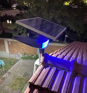NG30W Solar Street Light in Chile