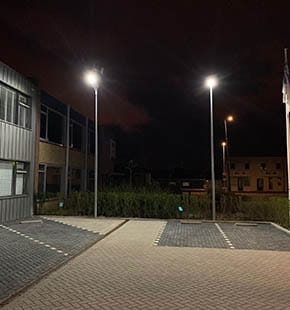 SW-60W Wind Solar Street Light in Ireland