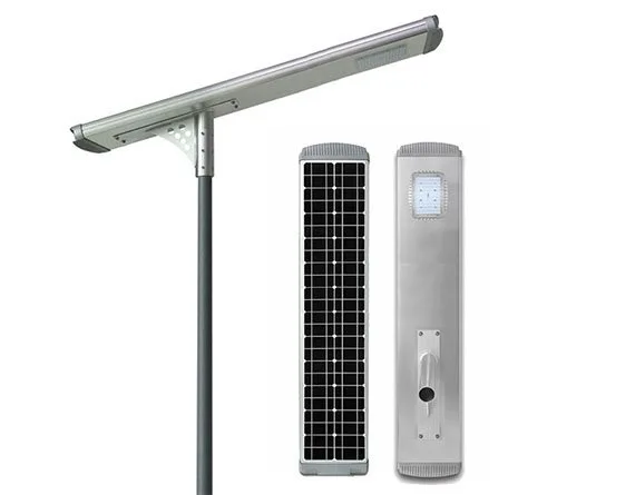 120W all in one solar street light