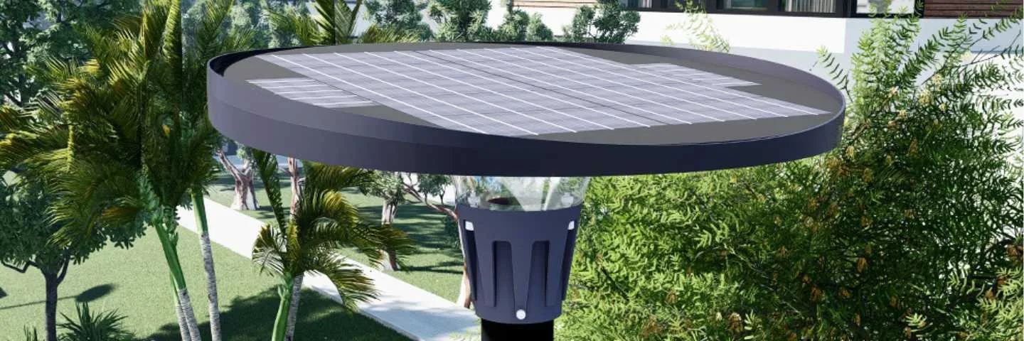 MJ-EW UFO SOLAR STREET LIGHT ASSEMBLE
