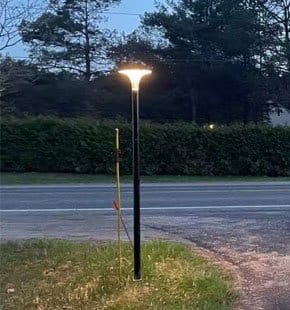 SDC001 solar courtyard light