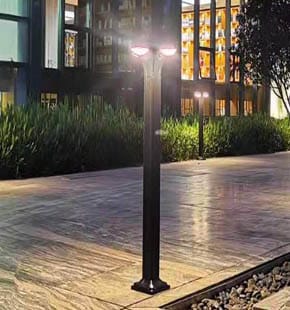 SLL008 solar bollard light commercial