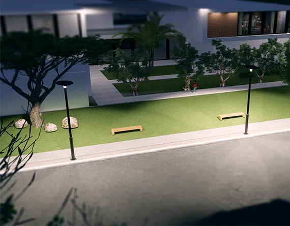UFO SOLAR STREET LIGHT MJ