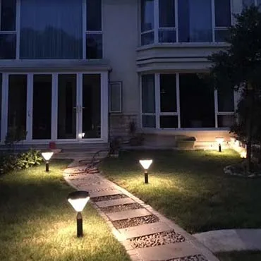 led solar lawn light sll005