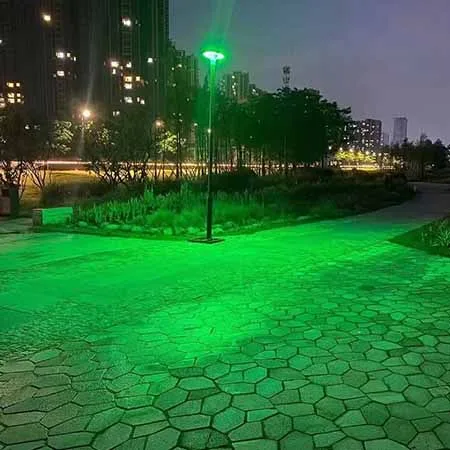 rgb solar street light