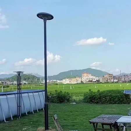 ufo solar garden light