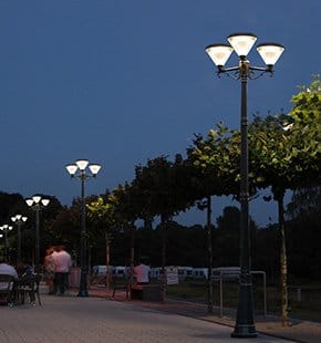 SLL-005 led solar pole lights