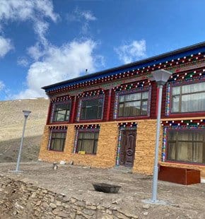 SCL-001 led solar pole lights