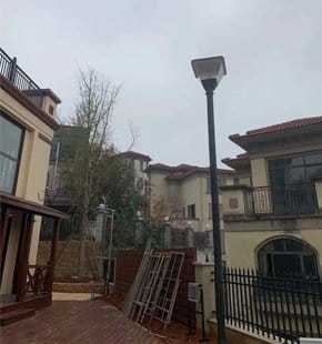 SCL-001 solar courtyard light