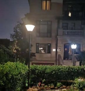 SCL-001 solar pole lights for garden