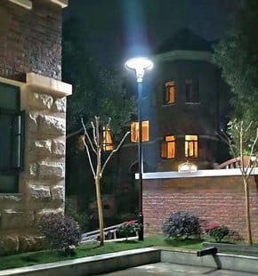 SCL-002 solar pole lights outdoor