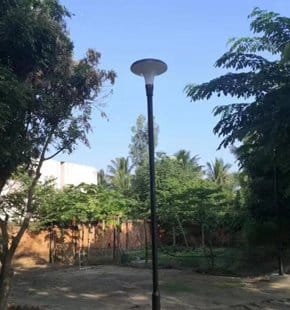 SCL-002 solar powered pole light
