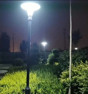SCL-002 super bright solar lamp post