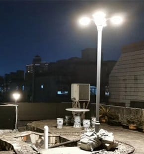 SCL-003 outdoor solar pole light