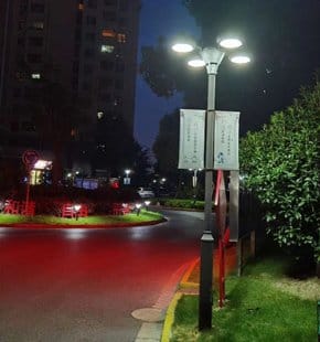 SCL-003 solar dusk to dawn pole light