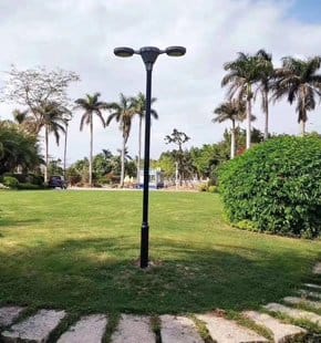 SCL-003 solar panel pole light