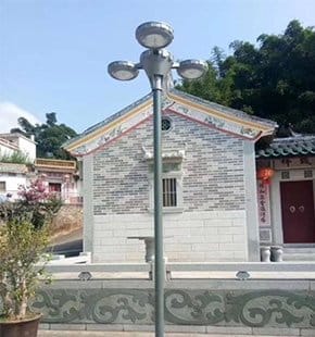 SCL-003 solar powered pole light