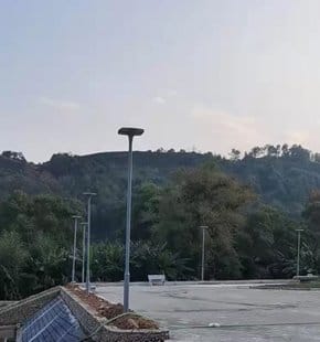 SCL-004 outdoor solar pole light