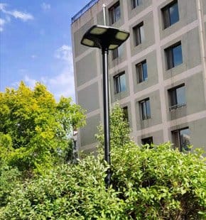 SCL-004 solar panel pole light