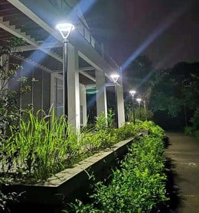 SCL-005plus solar pole light