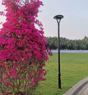 SCL-005plus solar pole lights outdoor