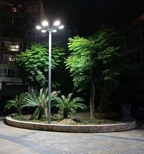 SCL-007 solar courtyard light
