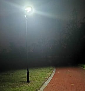 SCL-008 solar pole lights outdoor