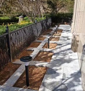 SLL-004 solar light backyard3