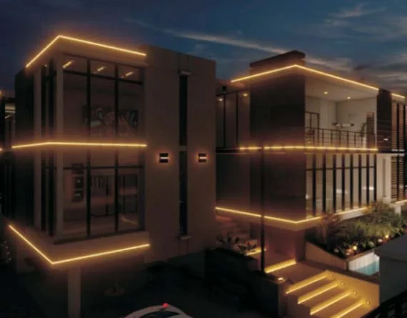 WARM solar strip light MJ-SM