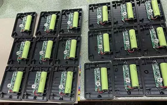 solar string light production