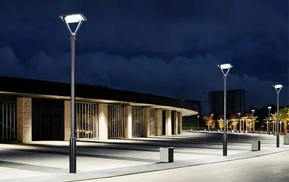 poles for yard light