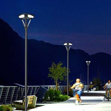 scl-004r solar powered street light