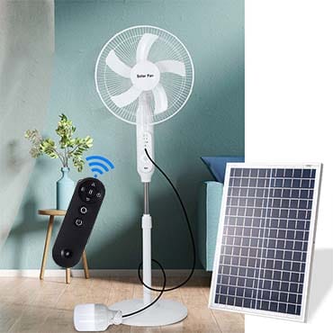 198F solar fan