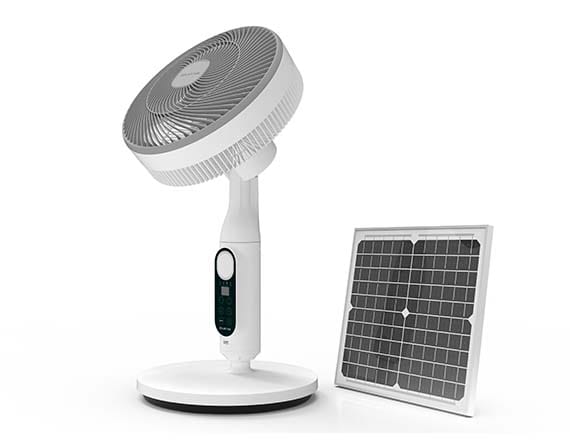 solar powered fan mj-sf01