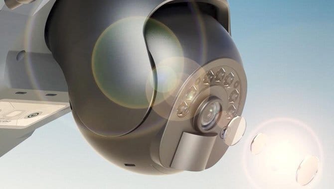 blog solar light with CCTV camera