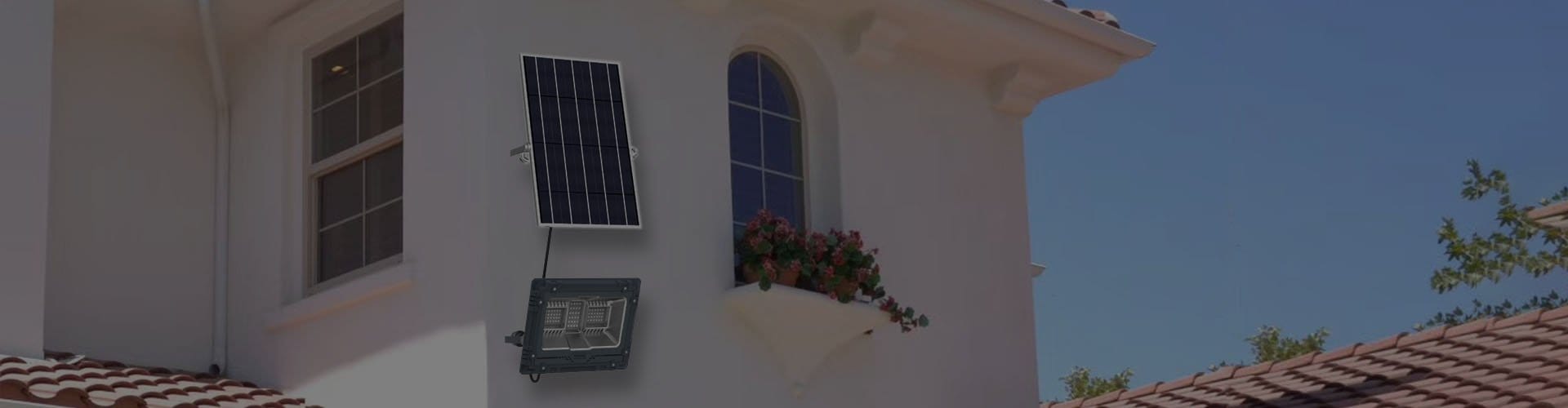 banner brightest solar flood lights