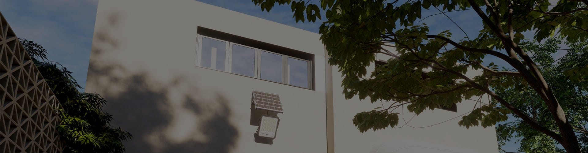 banner solar motion sensor flood light