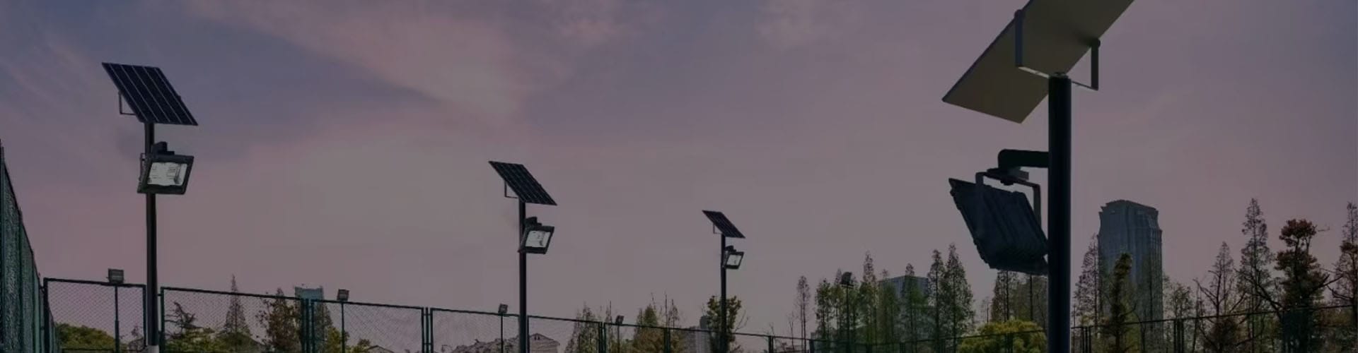 banner solar flood lights