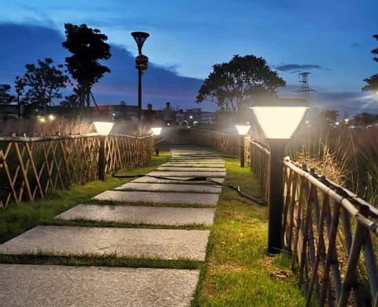 sll-007 solar bollard light