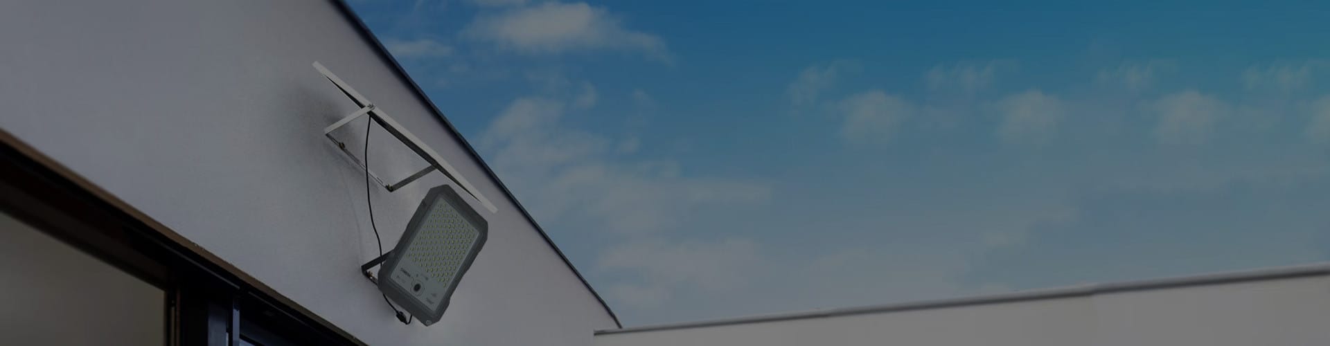 banner solar security light with motion sensor