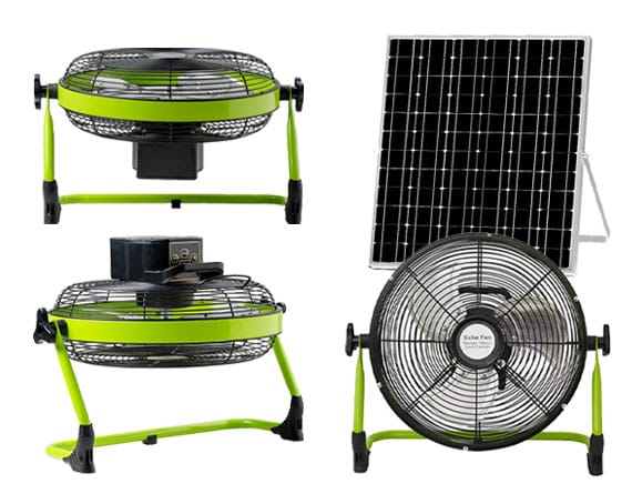 ZL-118 Solar fan 05