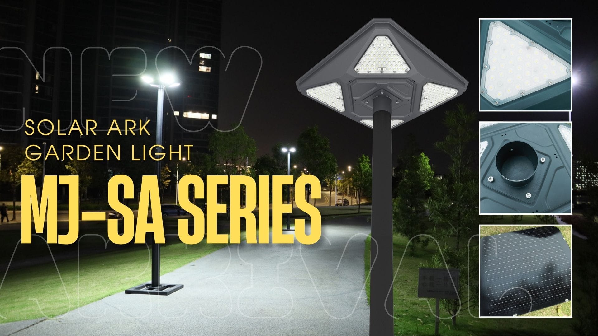 MJ-SA Solar Garden Lights