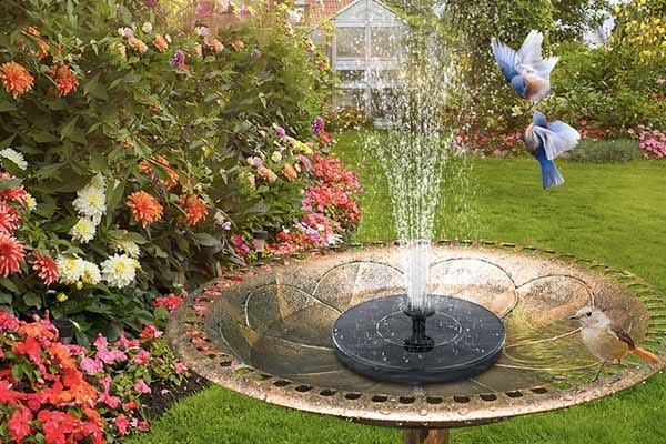 AS10B solar fountain