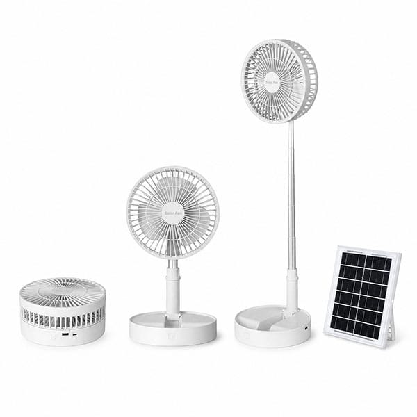 T8 foldable solar fan