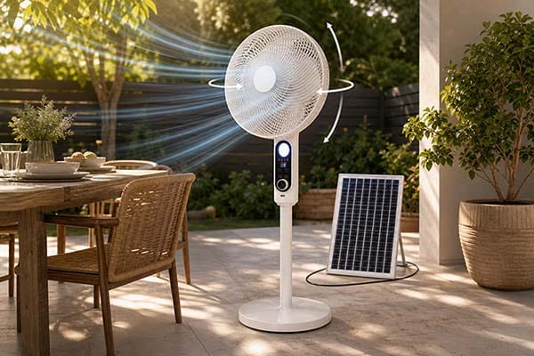 X7 solar fan with strong wind
