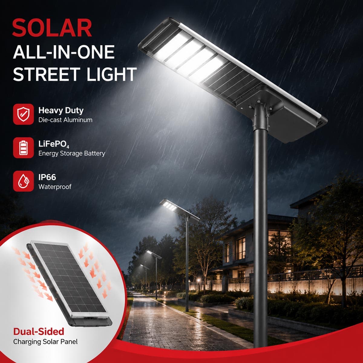 SPEC of NZ SOLAR STREET LIGHT 01