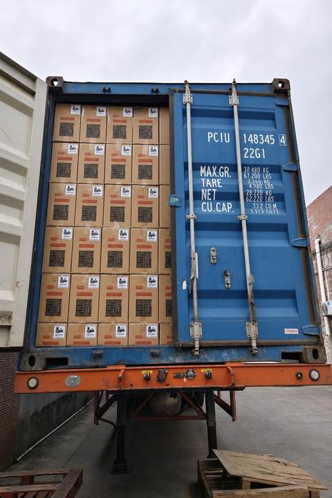ZL-118 solar rechargeable fans packed for export shipment from China factory