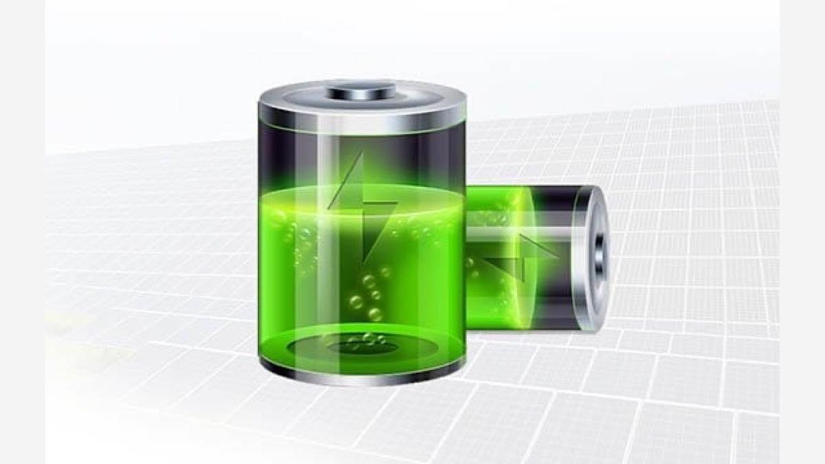 LiFePO4 battery used in a Newskypower solar street light system