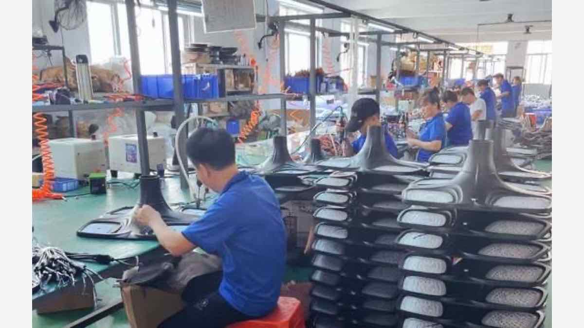 Newskypower municipal solar street light production workshop