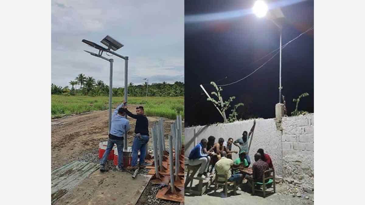 Newskypower solar street light application for rainy-day energy planning